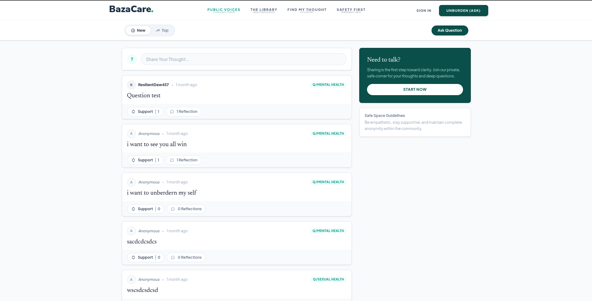BazaCare Wellness Platform