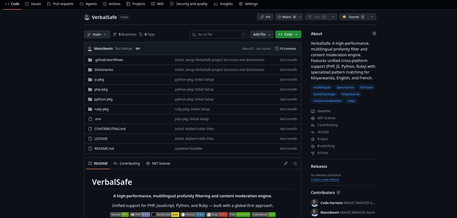 VerbalSafe Localization Engine